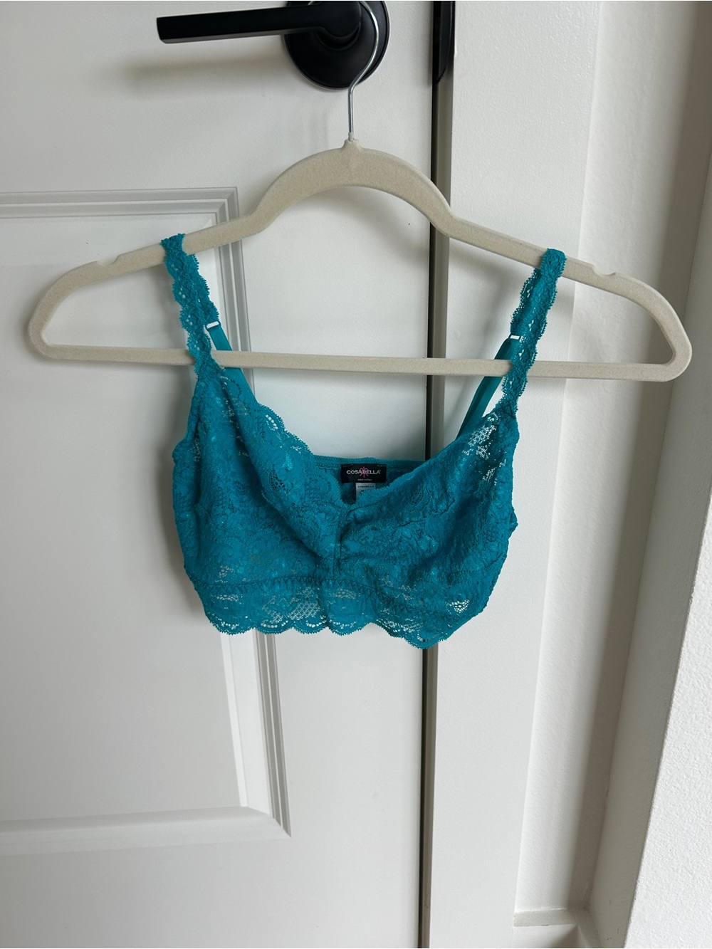 Cosabella Turquoise Sweetie Bralette size Medium
